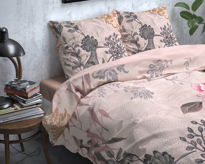 Bettbezug WILD FL Forest Charm Taupe 200 x 220 cm - Palo24