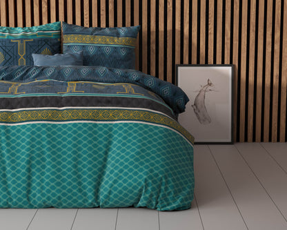 Bettbezug ST Xavier Grün 140x220 cm - Palo24