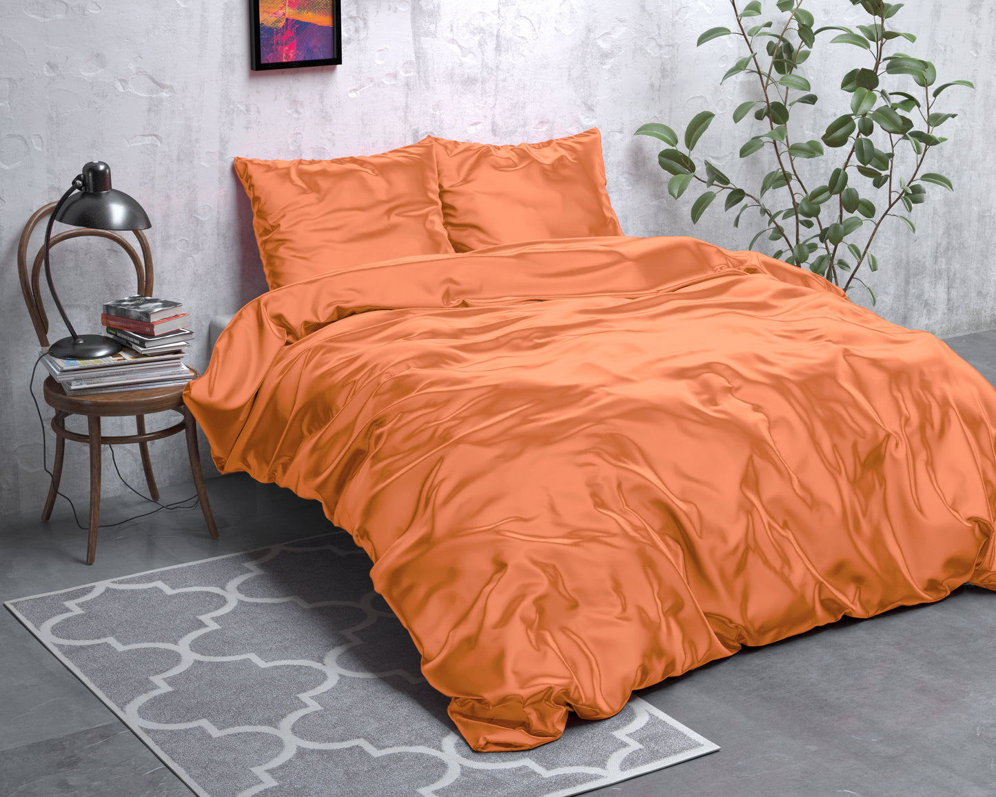 Bettbezug Beauty Skin Care Pastel Orange 140 x 220 cm