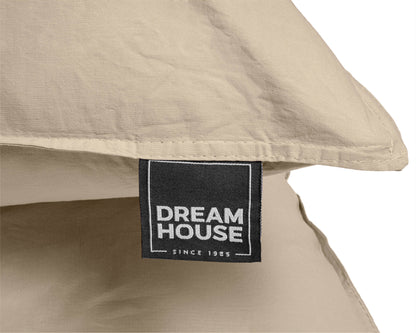 Bettbezug Stone Washed Sand 135 x 200 cm - Palo24