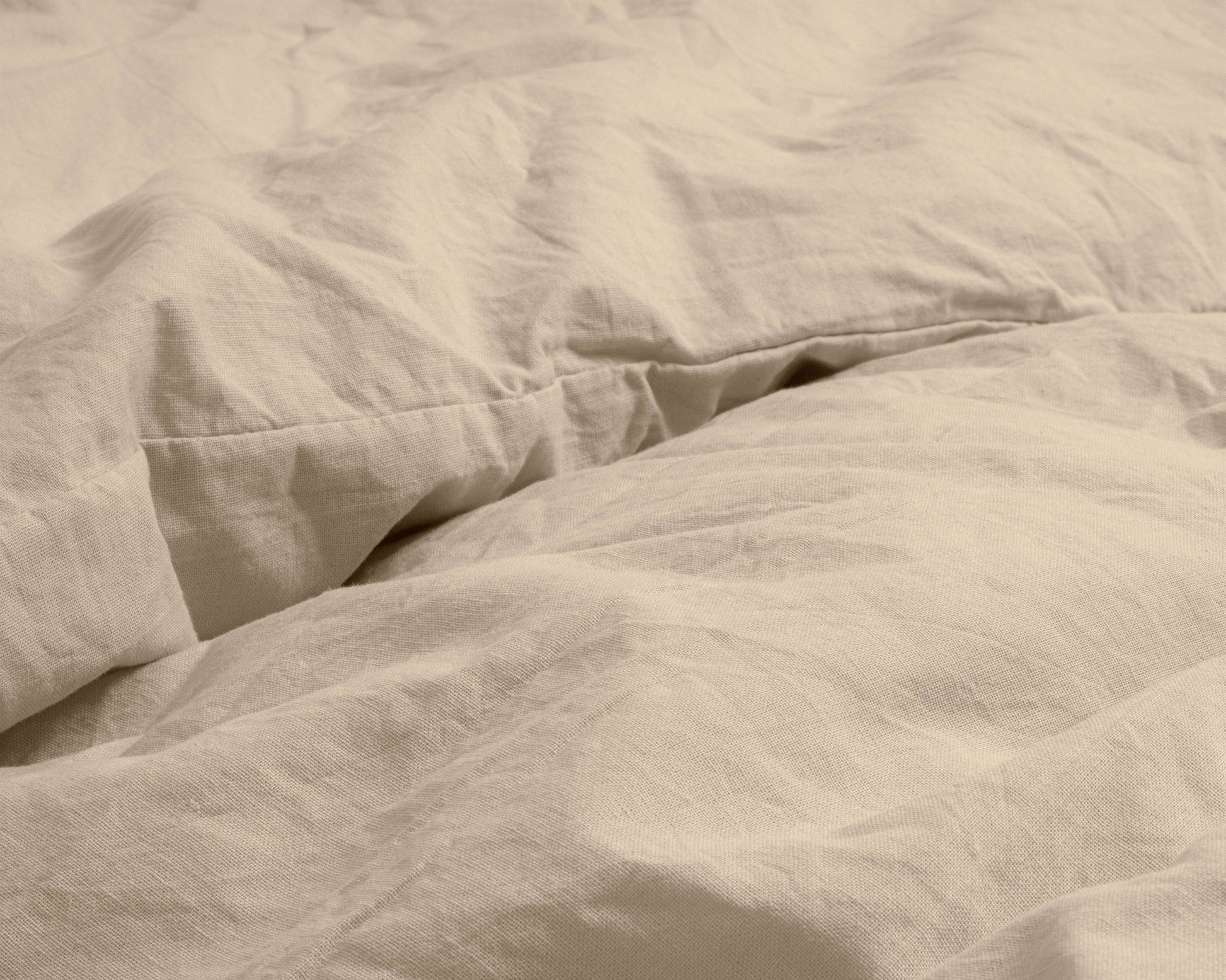 Bettbezug Stone washed Sand 240 x 220 cm - Palo24