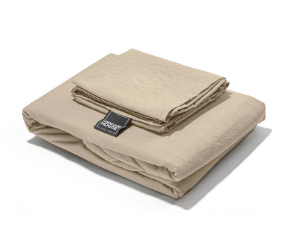 Bettbezug Stone Washed Sand 135 x 200 cm - Palo24