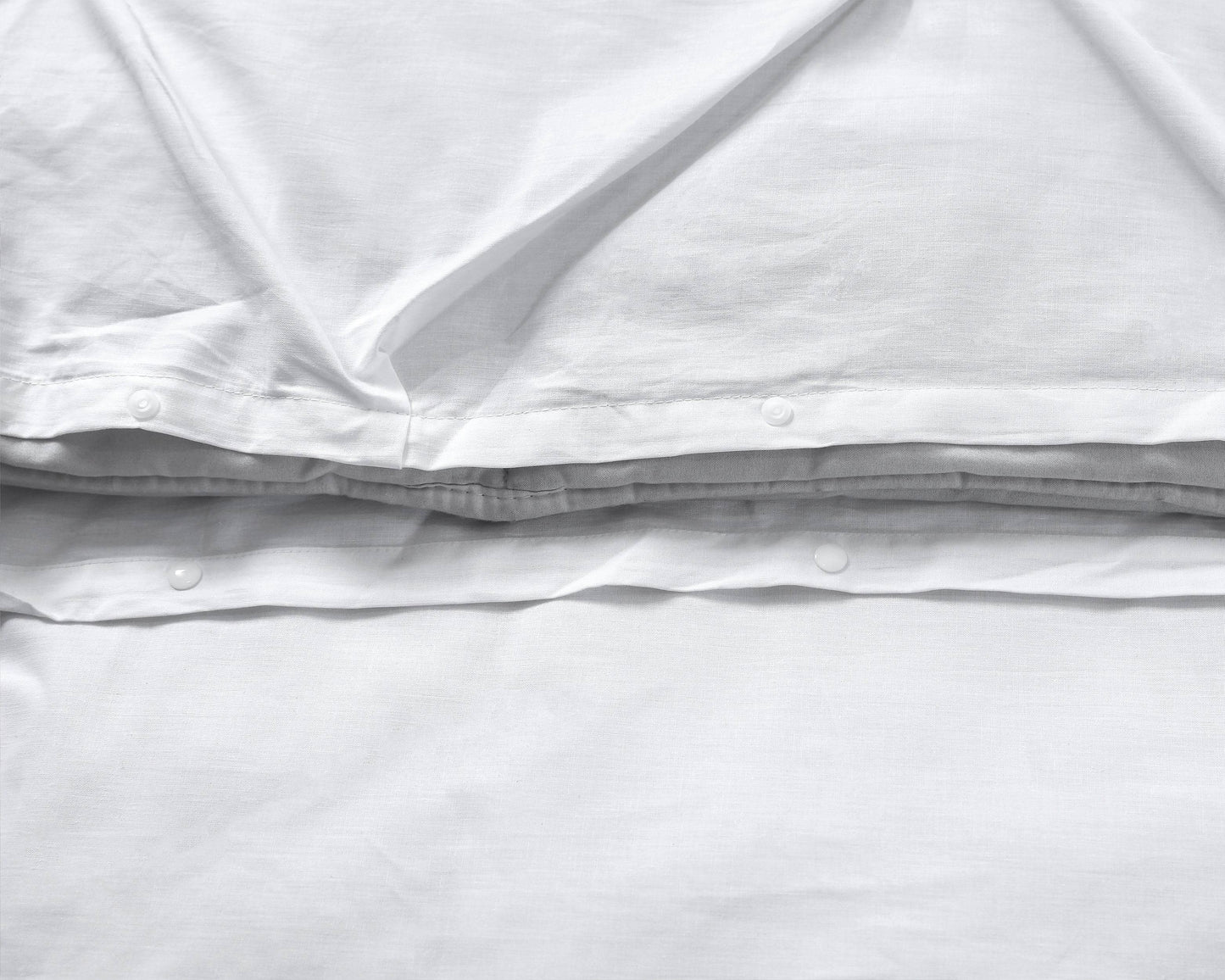 Bettbezug Salvador Weiss 240 x 220 cm - Palo24