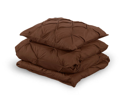 Bettbezug Salvador Braun 140 x 200 cm - Palo24