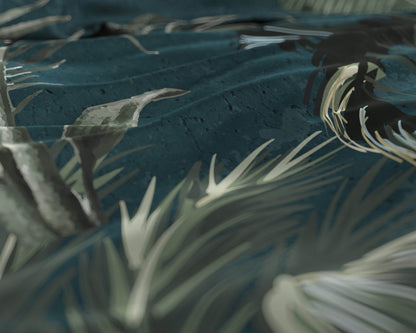 Bettbezug Iris Grün 140 x 220 cm - Palo24