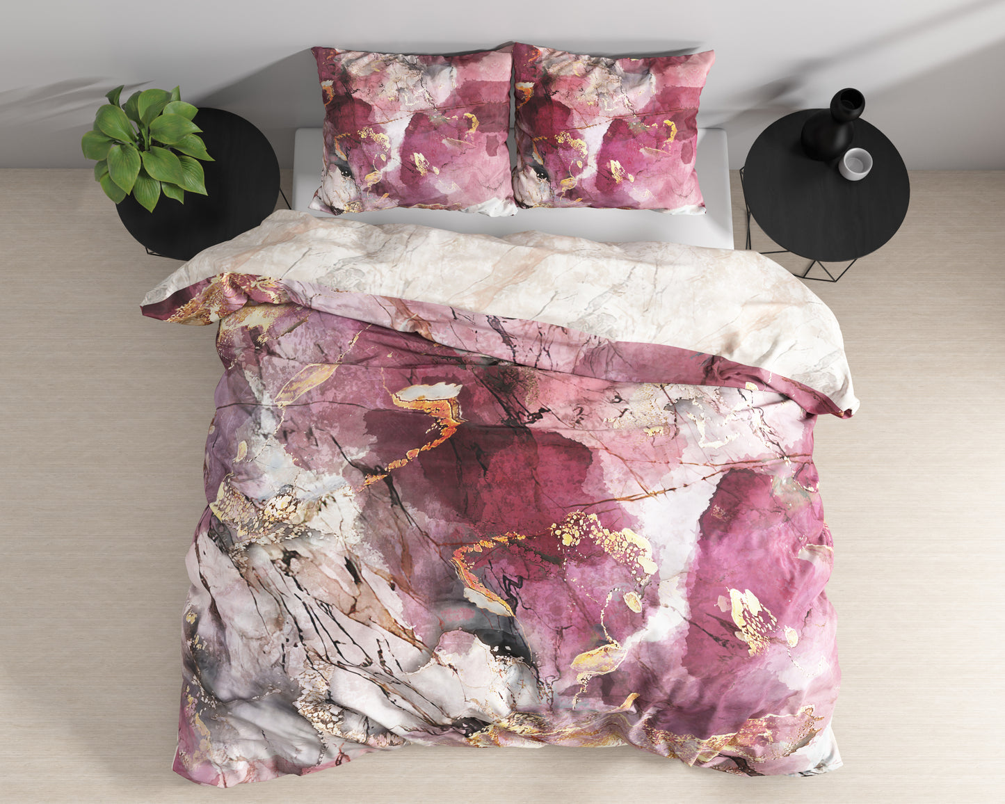 Bettbezug Breccia rosa 240 x 220 cm