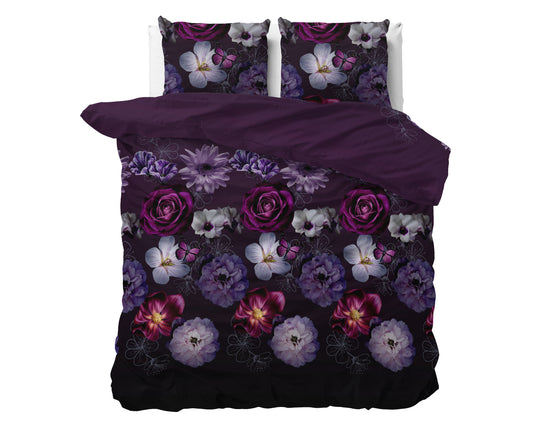 Bettbezug Magic Flower Lila 200 x 220 cm