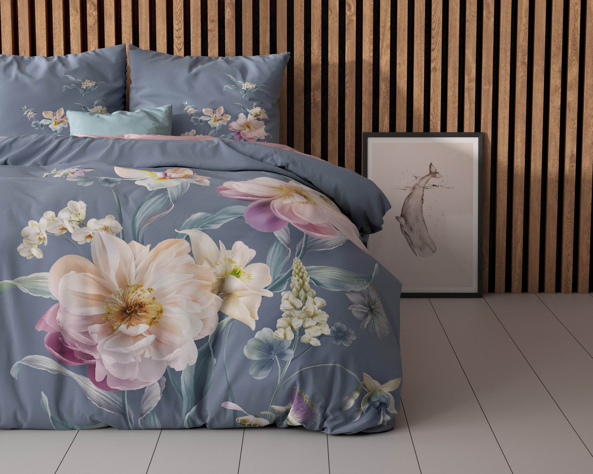 Bettbezug Gigi blau 200 x 200/220 cm - Palo24