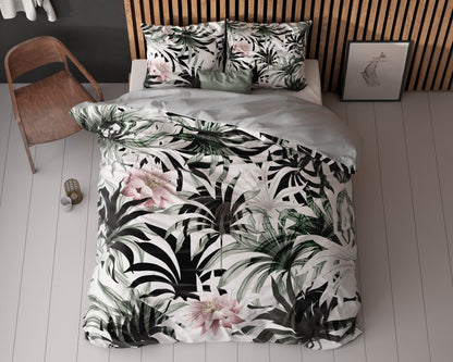 Bettbezug Suzette Weiss 140 x 200/220 cm - Palo24