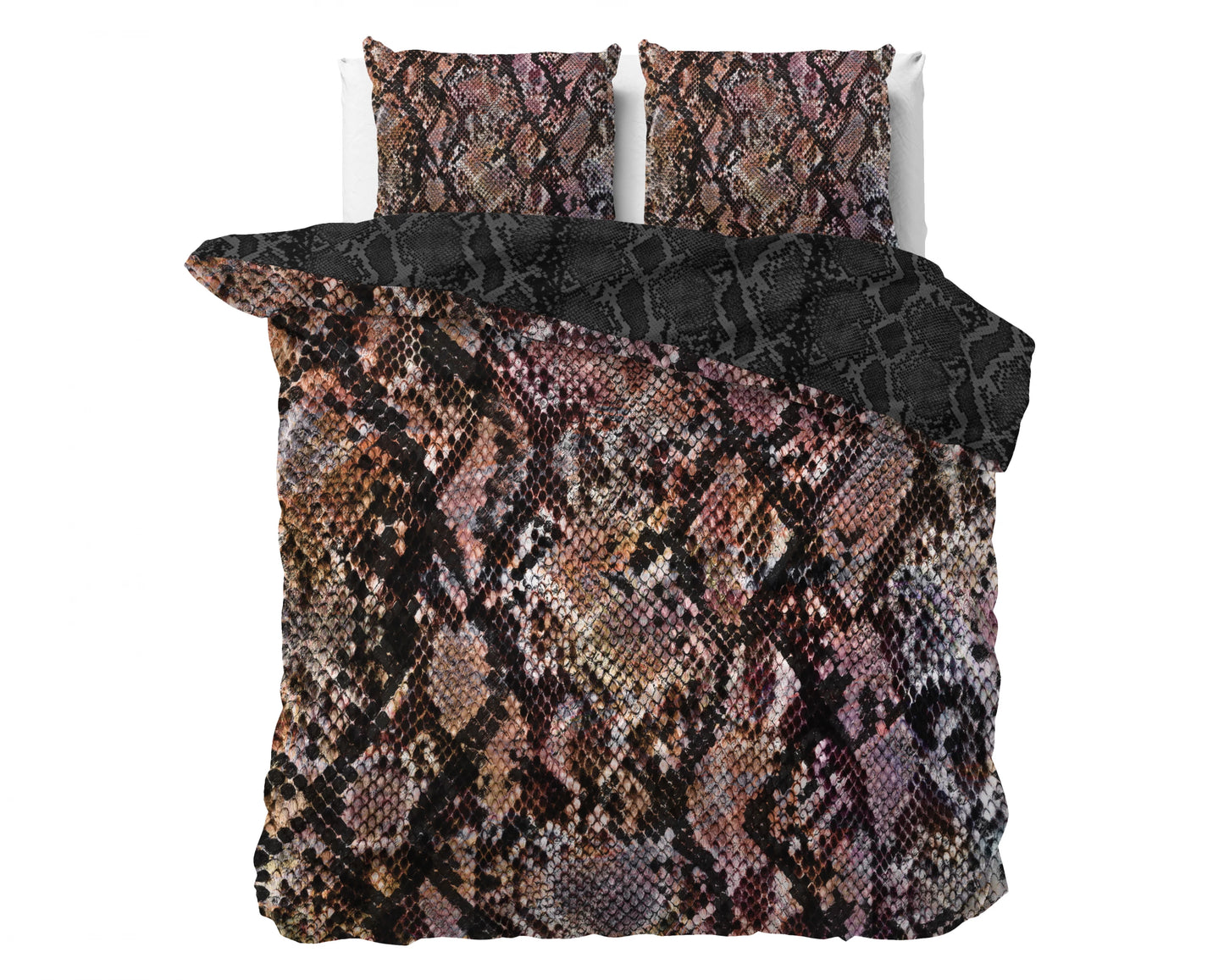 Bettbezug Martina 240x200/220 cm Schwarz