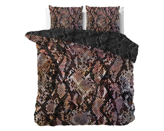 Bettbezug Martina 240x200/220 cm Schwarz