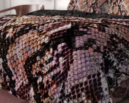 Bettbezug Martina 240x200/220 cm Schwarz