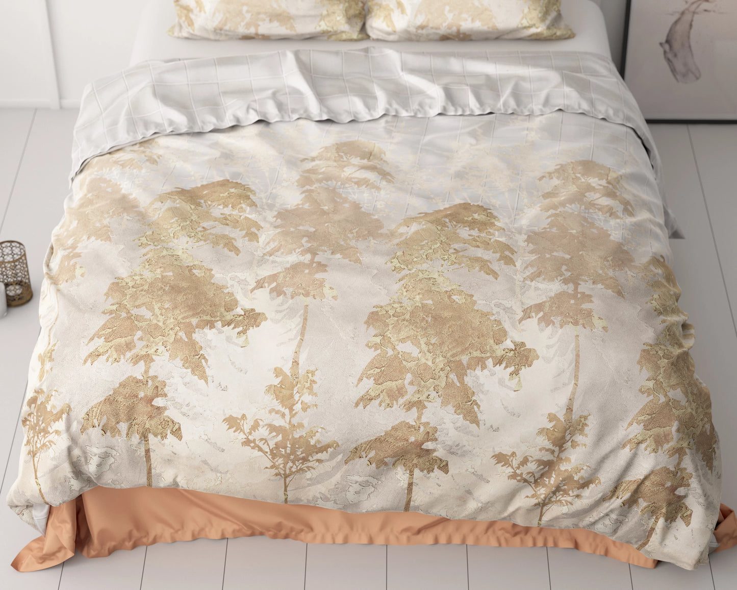 Riffo Gold Bettbezug 240x220 cm