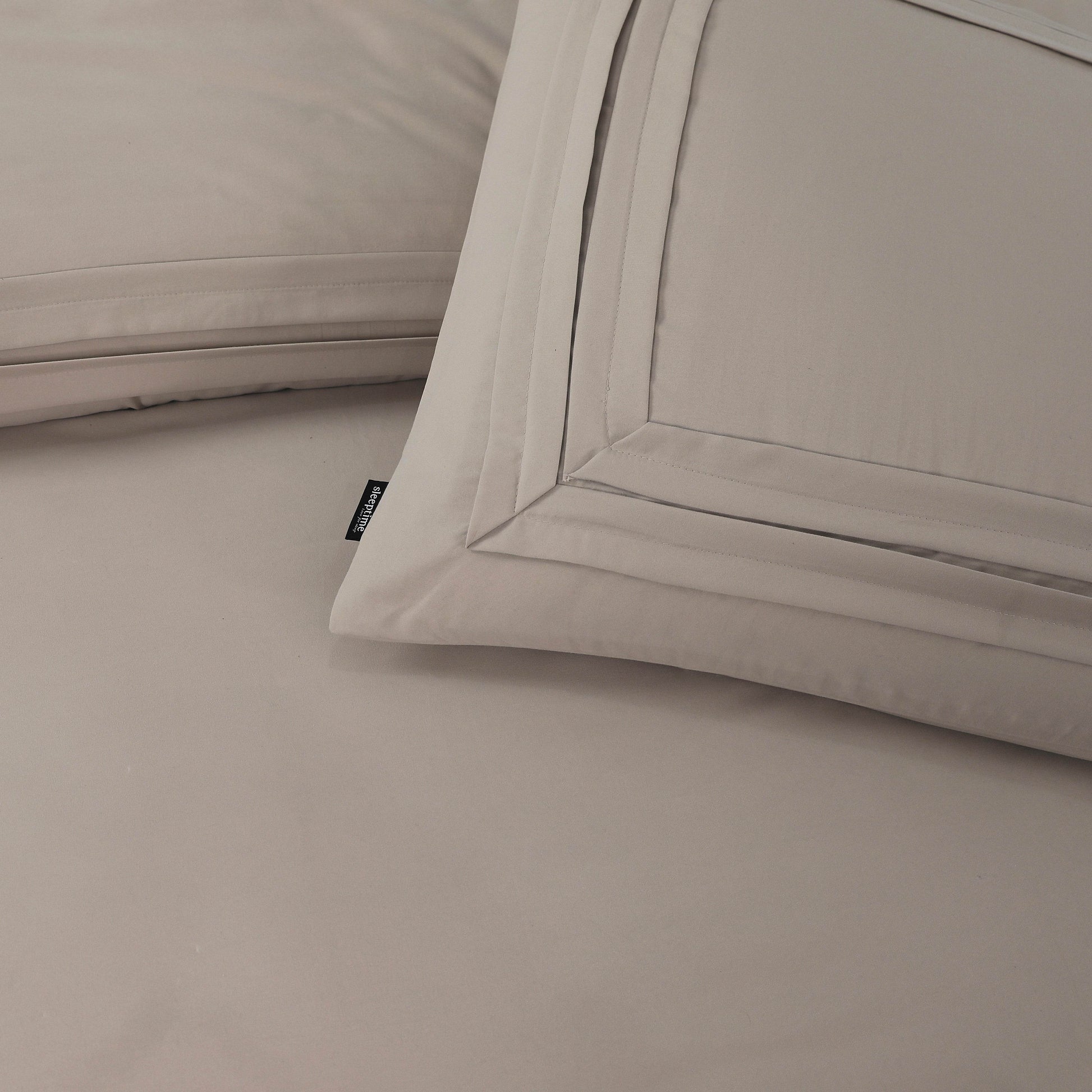 Bettbezug Tailored Taupe 140 x 200/220 cm - Palo24