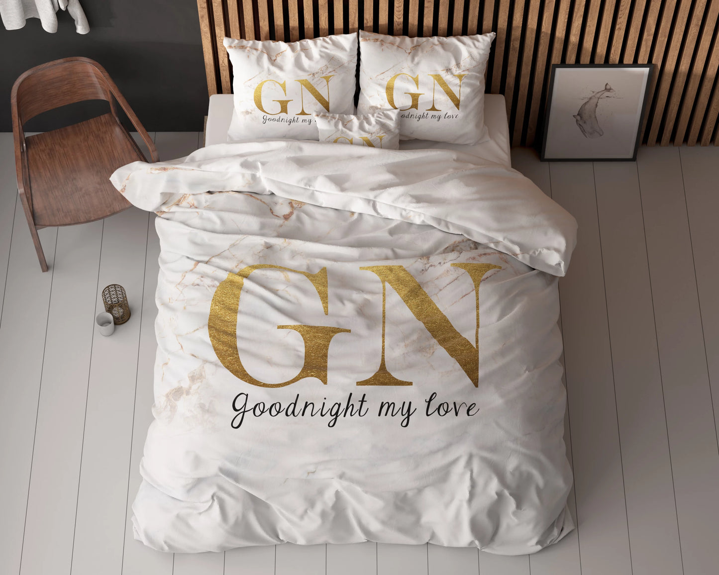 Goodnight Bettbezug Gold