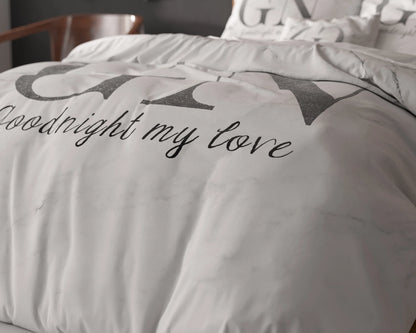 Goodnight Bettbezug 240x200/220 cm Silber