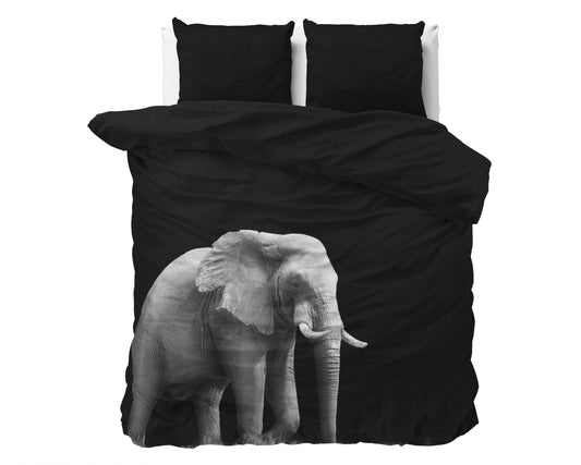 Elephant Bettbezug 240x200/220 cm Schwarz
