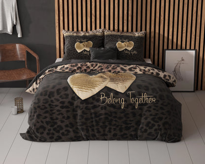 Two Love Bettbezug Schwarz