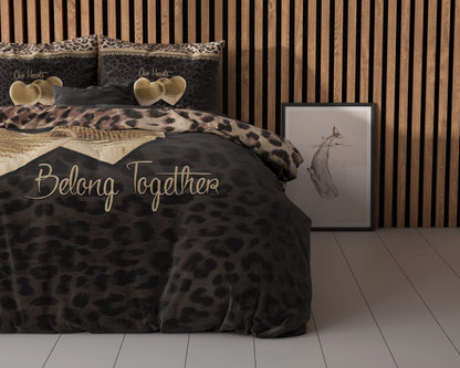 Two Love Bettbezug 240x200/220 cm Schwarz