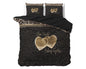 Two Love Bettbezug Schwarz