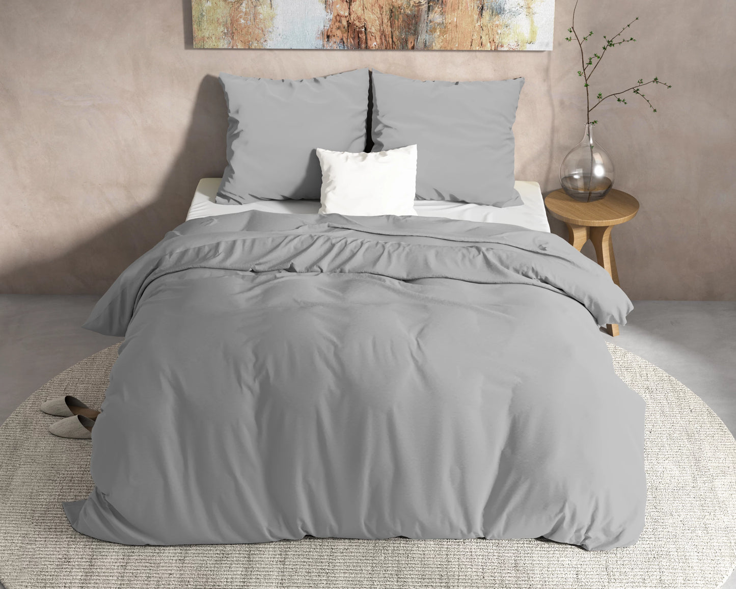 Bettbezug DH Flanel Mendez Grau