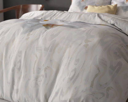 Orchidee Bettbezug Weiss