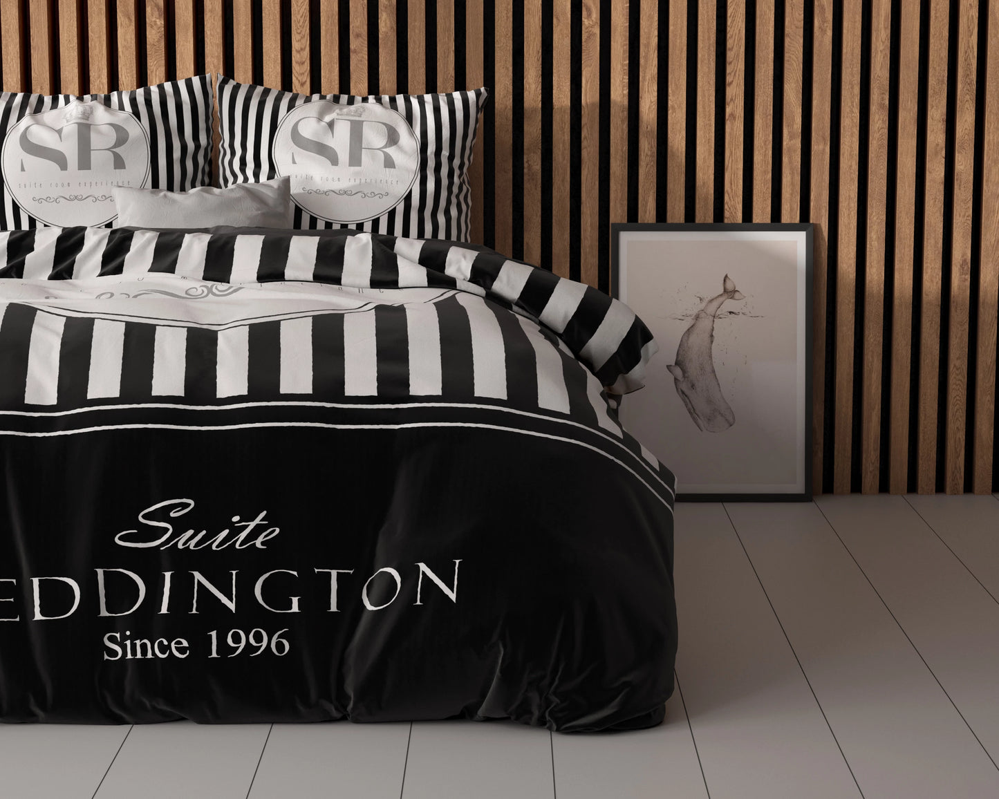 Reddington Bettbezug Schwarz