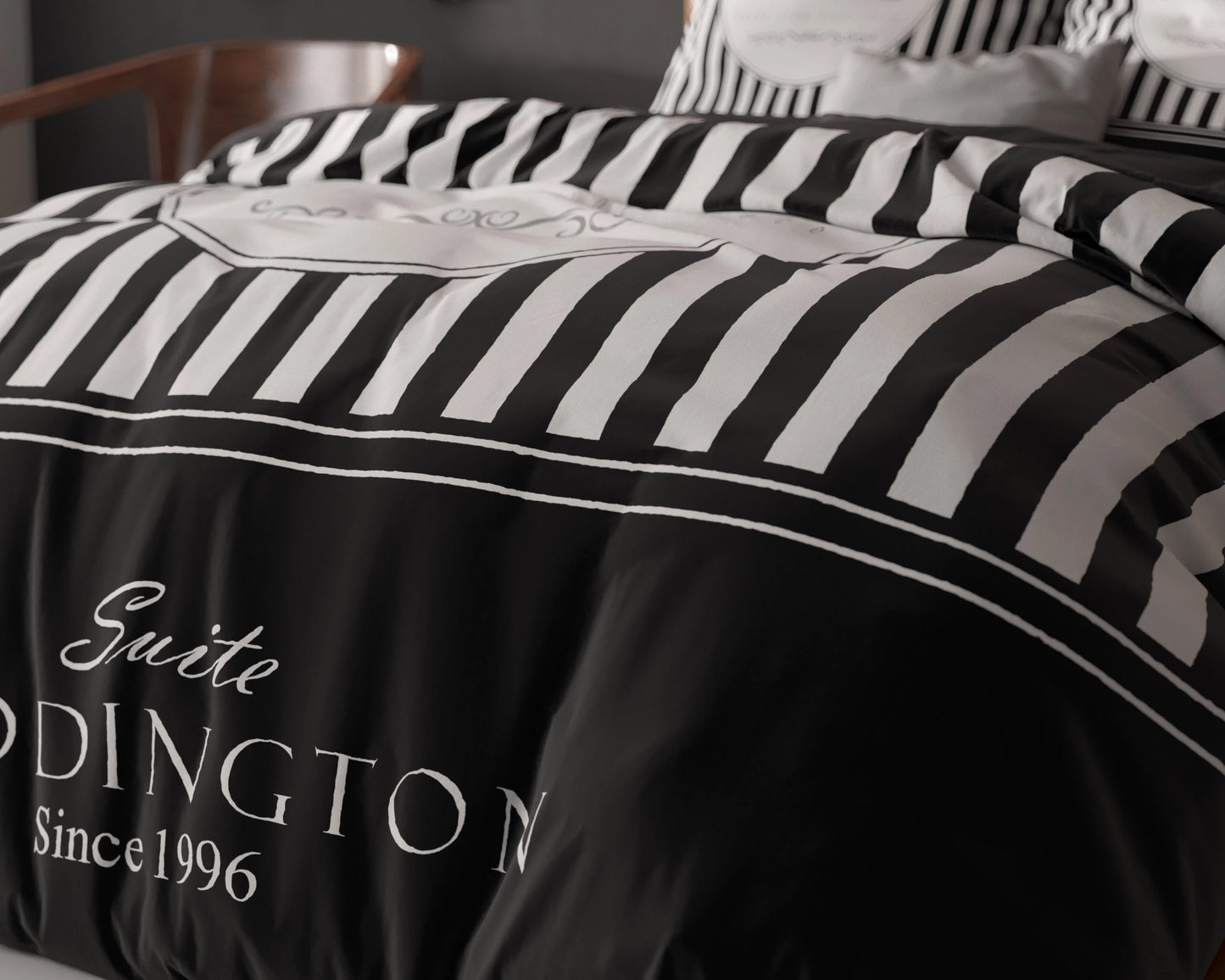 Reddington Bettbezug Schwarz