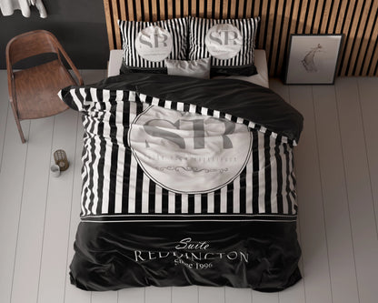 Reddington Bettbezug Schwarz