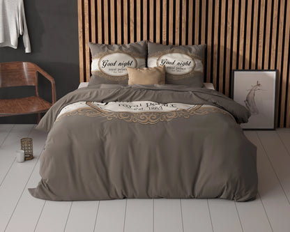 Royal Palace Bettbezug Taupe