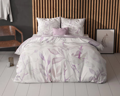 Water leaves Bettbezug Weiss