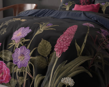 Katzenartiges Schwarz Bettbezug