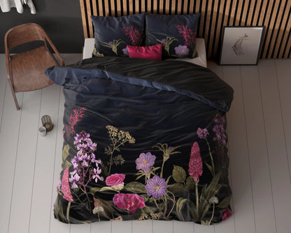 Katzenartiges Schwarz Bettbezug