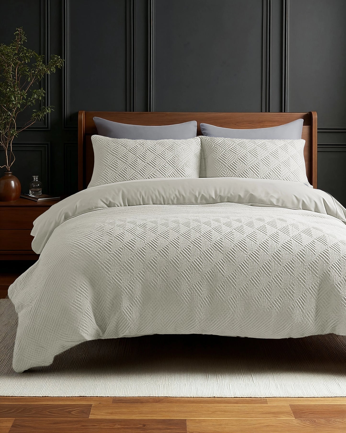 Milano 3D Bettbezug Créme