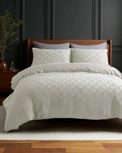 Milano 3D Bettbezug Créme