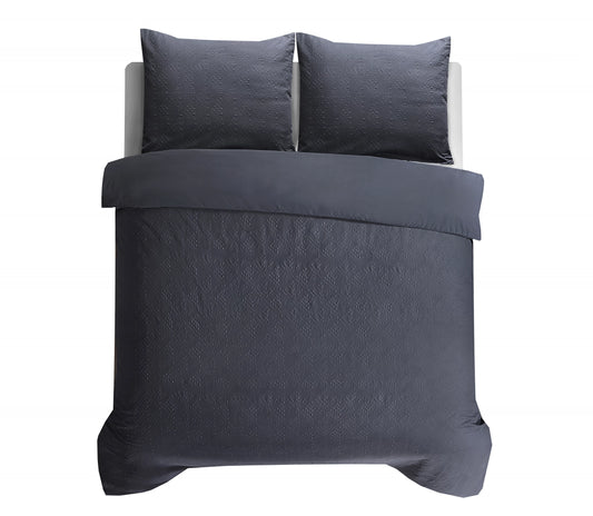 Milano 3D Bettbezug Anthrazit