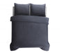 Milano 3D Bettbezug Anthrazit
