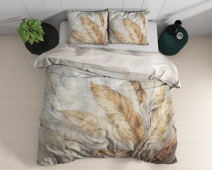 Whole Nature Bettbezug 140x220 cm Sand