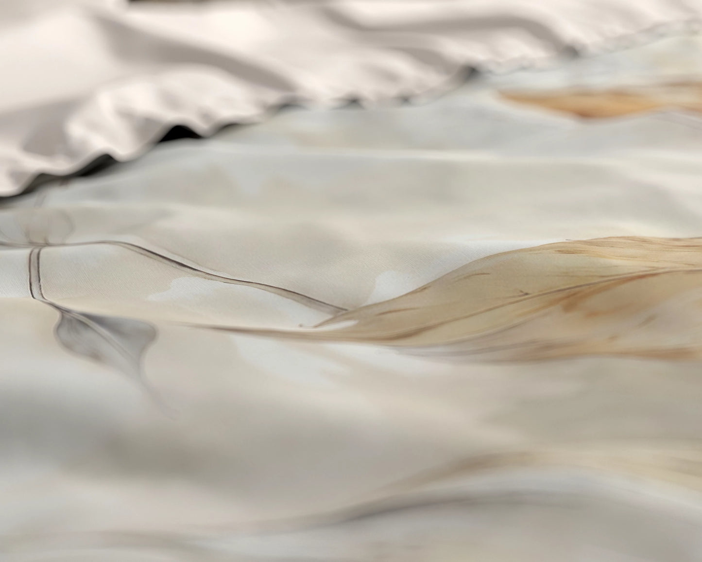 Whole Nature Bettbezug 140x220 cm Sand