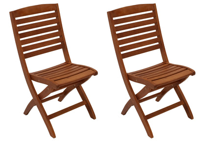 Klappstuhl CAPO, Eukalyptus geölt, 2 Stück, FSC®-zertifiziert