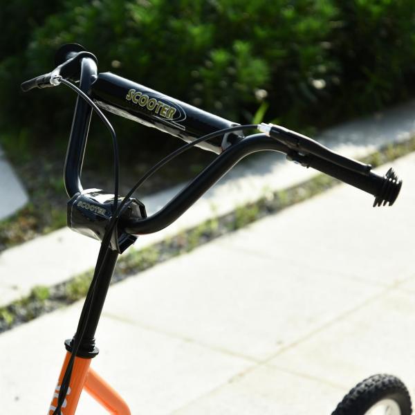 Tretroller Scooter Cityroller Kinder Mädchenroller verstellbar Aluminium Oange