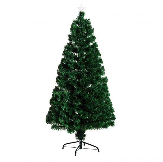 Künstlicher Weihnachtsbaum | Tannenbaum | Lichtfaser | 60 x 150 cm | Grün