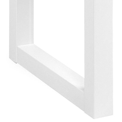 Esstisch ausziehbar 120x80 cm Sandstein Weiss - Palo24