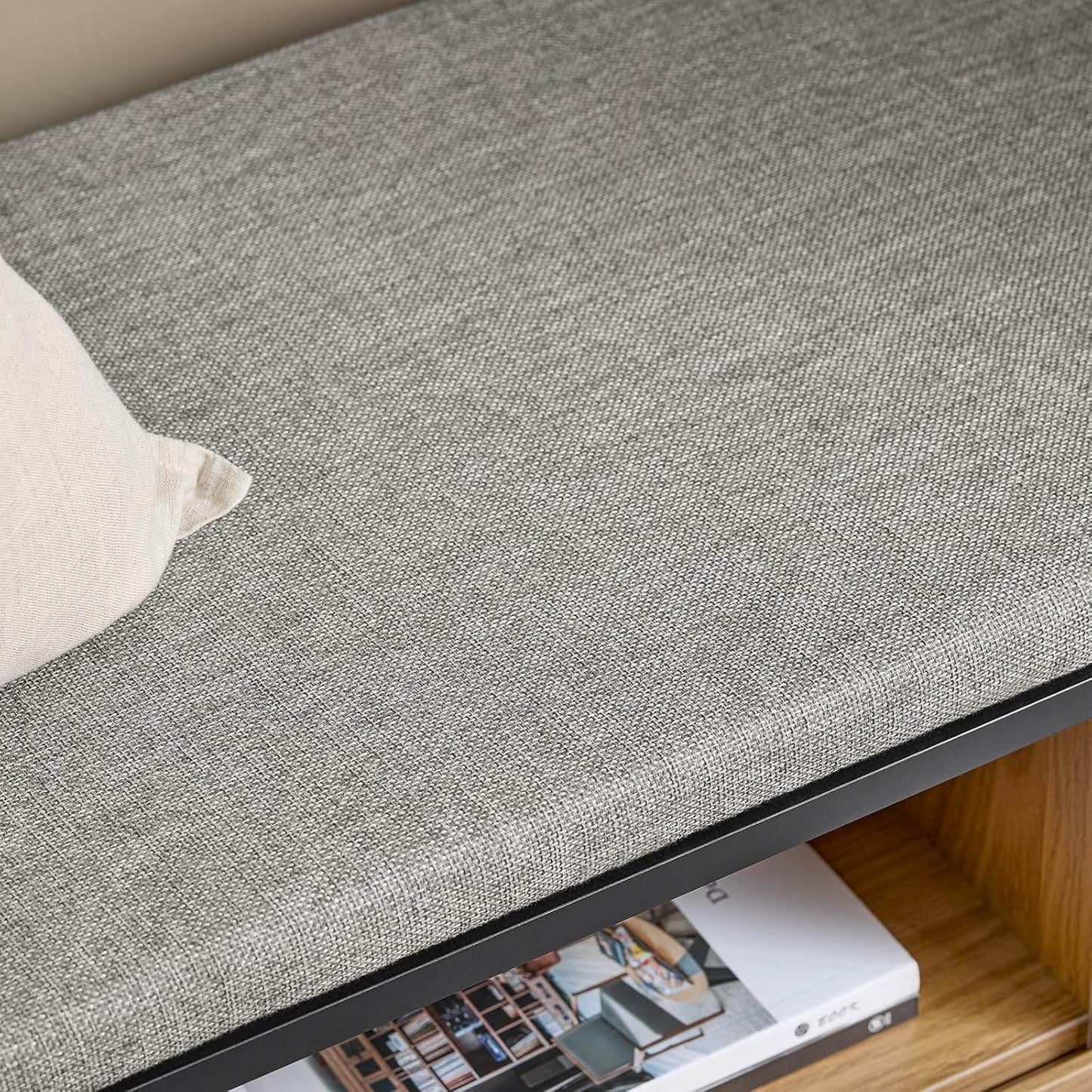 Schuhbank mit 1 Schubladen | Sitzbank | Schuhkommode | Dielenbank | Natur - Palo24