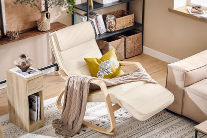 Schaukelstuhl | Stillstuhl | Schwingsessel Weiss