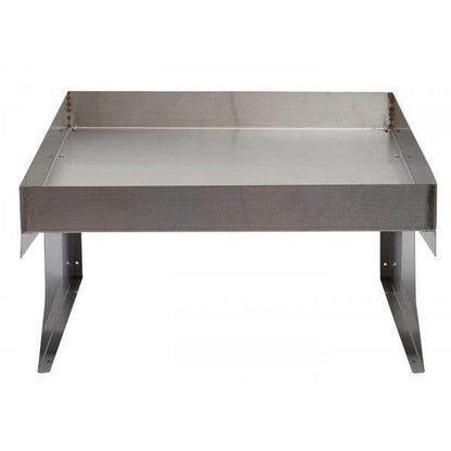 Mähroboter-Garage mit Pflanzkasten Dach Unterstand für Rasenmäher, Metall 37x60x70cm ~ Edelstahl - Palo24