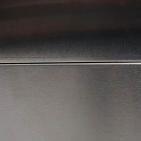 Mähroboter-Garage mit Pflanzkasten Dach Unterstand für Rasenmäher, Metall 37x60x70cm ~ Edelstahl - Palo24