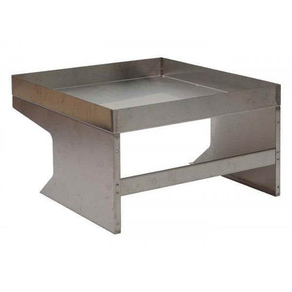 Mähroboter-Garage mit Pflanzkasten Dach Unterstand für Rasenmäher, Metall 37x60x70cm ~ Edelstahl - Palo24