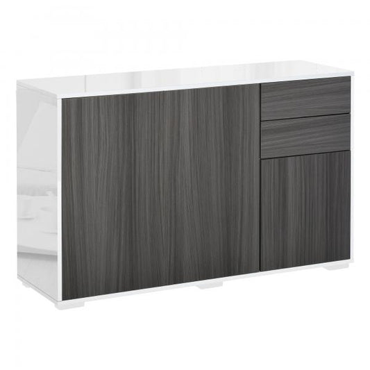 Standschrank Hochglanz 117 cm x 36 cm x 74 cm