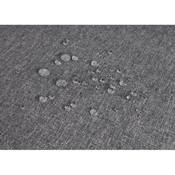 Garten-Garnitur HWC-L26, Gartenlounge Lounge-Set Sitzgruppe Sofa, Aluminium Akazie Holz MVG-zertifiziert ~ dunkelgrau - Palo24